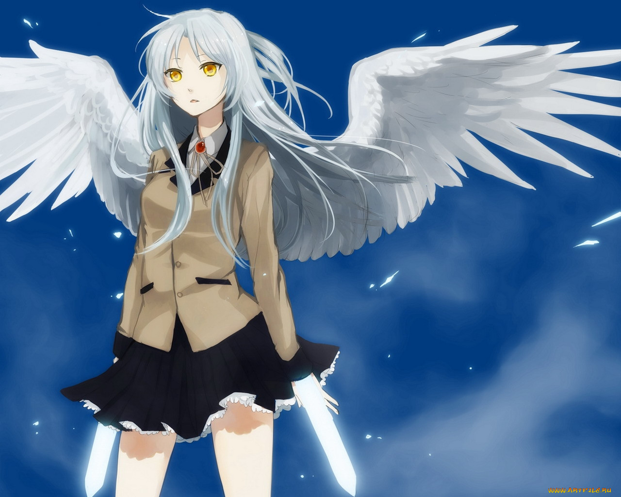 , angel, beats
